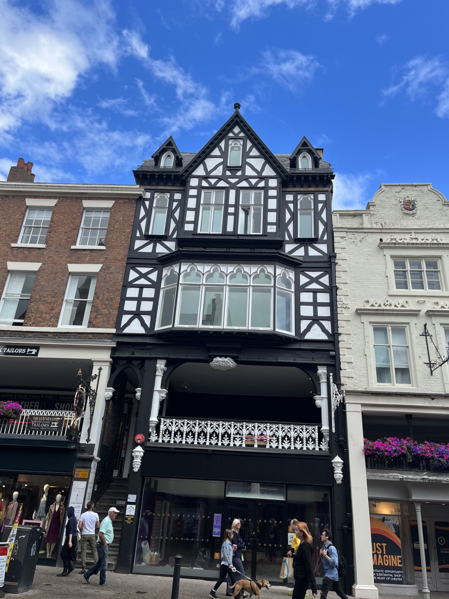 External elivation view of 19 Eastgate, Chester, Cheshire, 2023